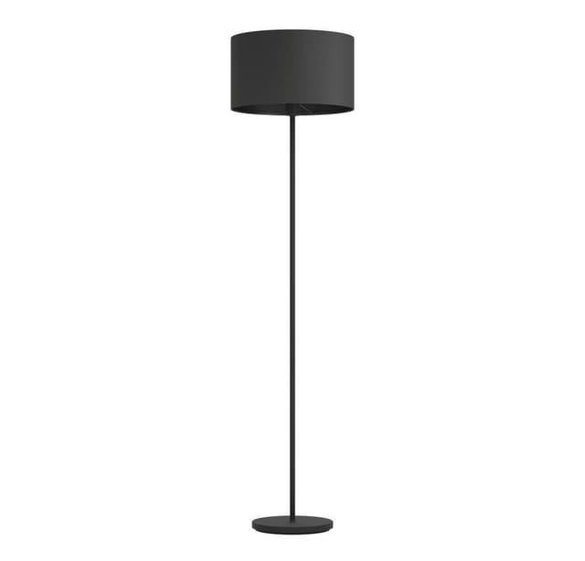 Eglo Stehleuchte Maserlo 1-flammig Schwarz E27 60W