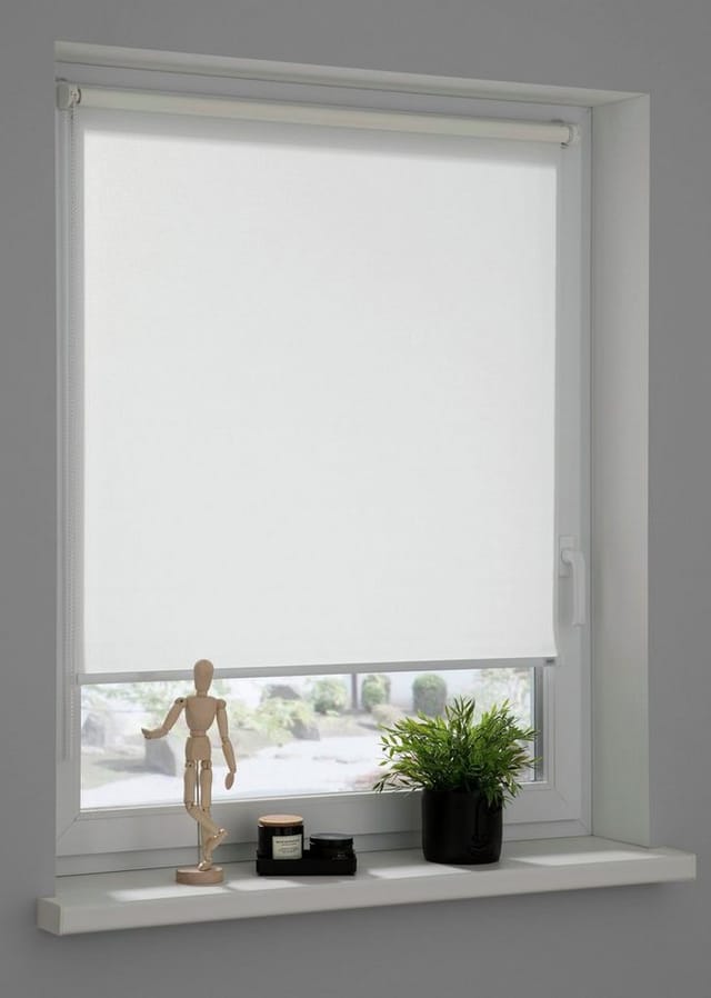 Schöner Wohnen Tageslicht-Rollo Tizia 75 cm x 150 cm Weiß