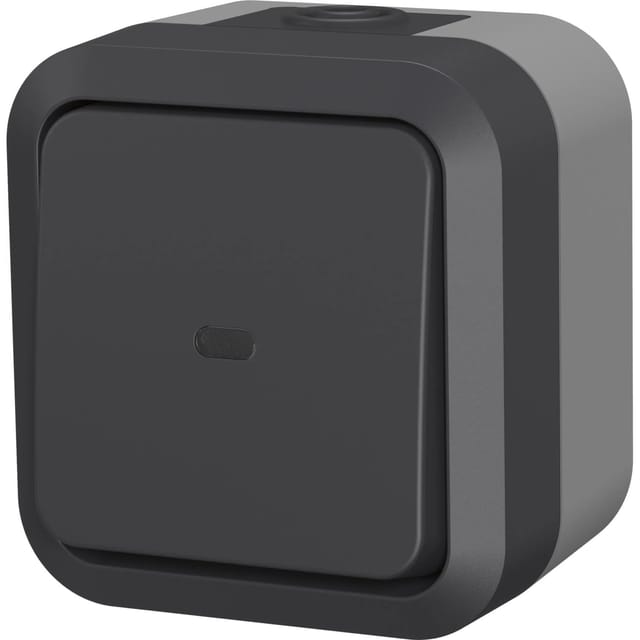 Lichtschalter Aqua Pro 2-polig Beleuchtet