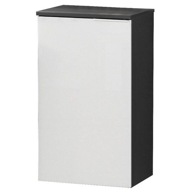 Fackelmann Bad-Hängeschrank Kara Anthrazit 40,5 cm