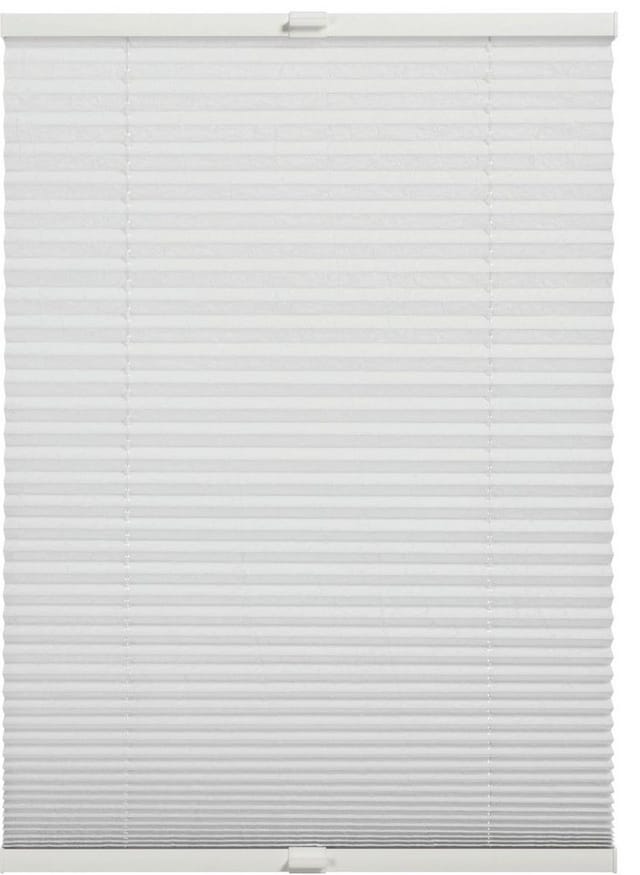Schöner Wohnen Plissee Milla 90 cm x 130 cm Weiß
