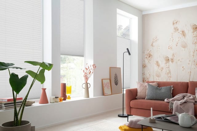 Schöner Wohnen Plissee Milla 100 cm x 130 cm Weiß