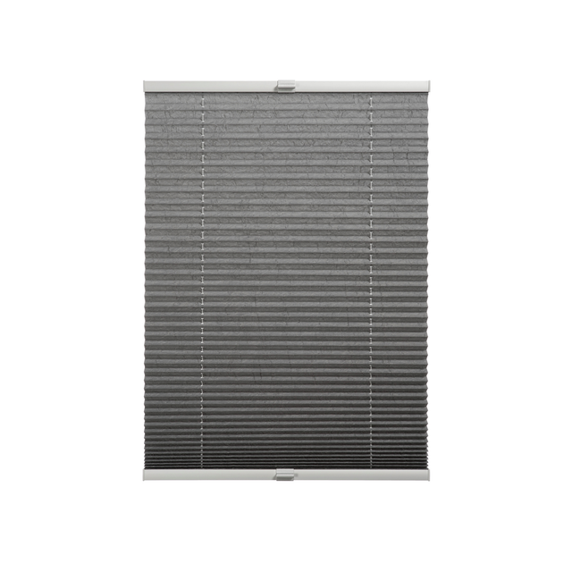 Schöner Wohnen Plissee Milla 90 cm x 130 cm Grau