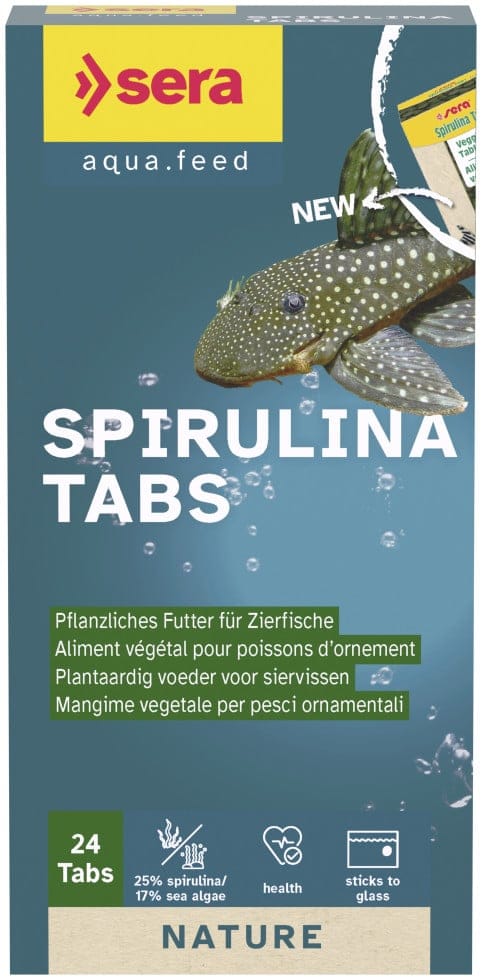 Sera Tablettenfutter Spirulina Tabs 24 Tabs 16 g