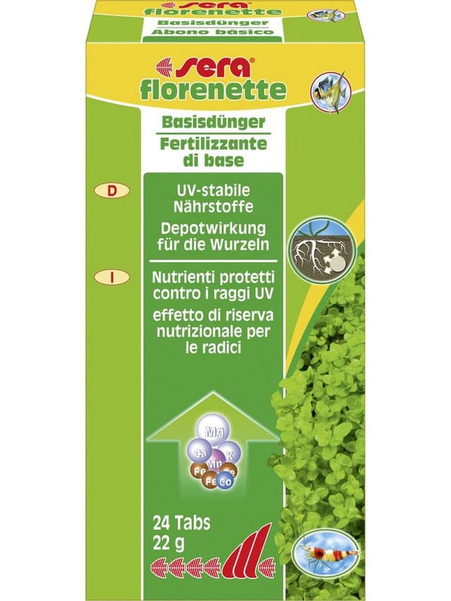Sera Basisdünger Florenette 24 Tabs Dünger