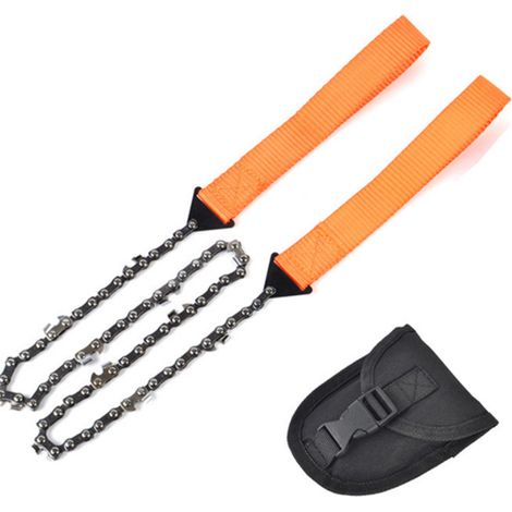 Mehr Schneidleistung Mit Einer Handgeführten Kettensäge Aus Kohlenstoffstahl, Inklusive Gürtelscheide – Premium-gartensäge Für Camping, Gartenarbeit Und Outdoor-aktivitäten (
