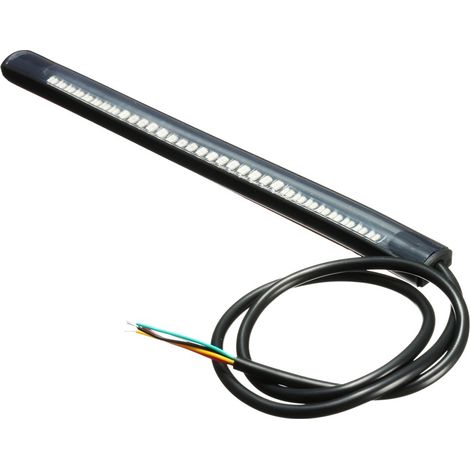Universeller 48 Smd Led-lichtstreifen Für Motorrad-rücklicht (brems-, Stopp- Und Blinklicht).