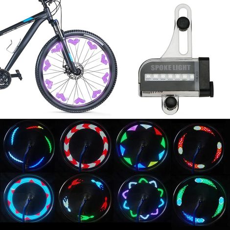 Fahrrad-radlicht, Led-fahrrad-radlicht, Super Wasserdicht, 32 Verschiedene Blinkmodi, Energiesparend, Für Fahrradräder, Sicherheit (73 X 10