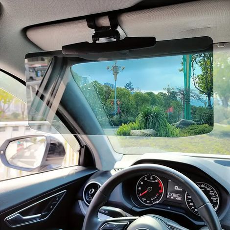 Polarisierte, Blendfreie Sonnenblendenverlängerung Fürs Auto – Aus Acrylmaterial, Blockiert Streulicht, Reduziert Blendung Durch Schnee Und Uv-strahlung