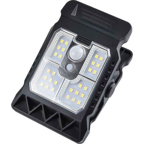 Verbesserte, Intelligente Solar-klemmleuchte Mit Sensor Für Außenbereiche Wie Höfe, Gärten Und Wandleuchten
