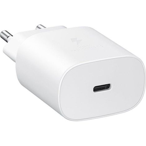 20-w-schnellladeadapter Für Samsung Usb-c-anschluss, Weiß, 25-w-ladegerät