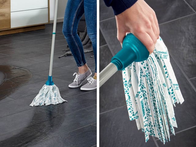 Leifheit Wischmop-Set Classic mit Eimer