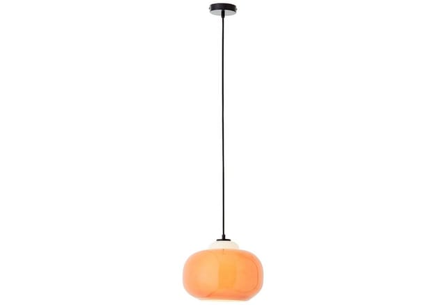 Brilliant Pendelleuchte Blop Ø 30 cm Orange