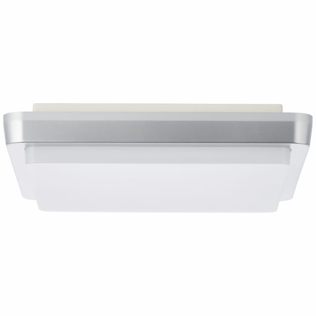 Brilliant LED-Außenwandleuchte Devora Silber 28 cm x 28 cm Eckig
