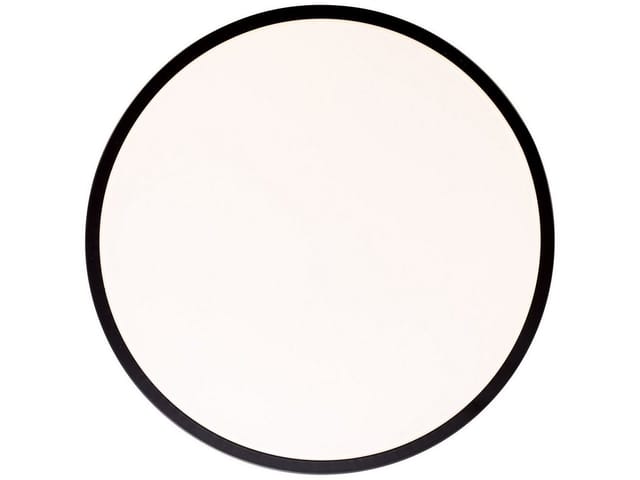 Brilliant LED-Deckenleuchte Slimline Ø 33 cm Weiß und Schwarz