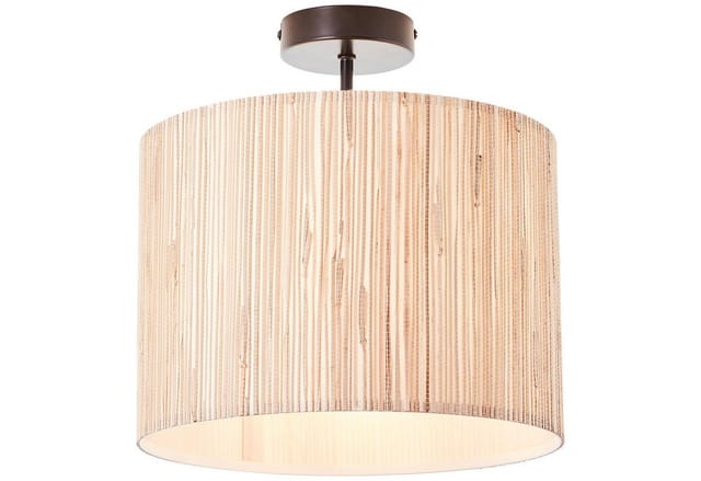 Brilliant Deckenleuchte Wimea 30 cm Schwarz und Holz