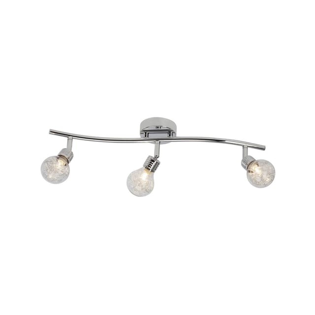 Brilliant Spotrohr Bulb 3-flammig Chrom