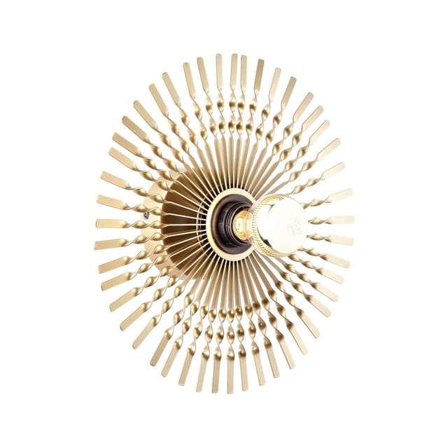 Brilliant Wandleuchte Mendoza 33 cm Gold