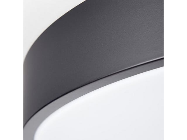 Brilliant LED-Deckenleuchte Slimline Ø 49 cm Weiß und Schwarz