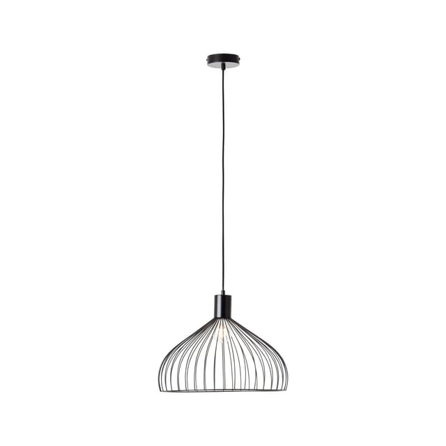 Brilliant Pendelleuchte Blacky Ø 40 cm Schwarz matt