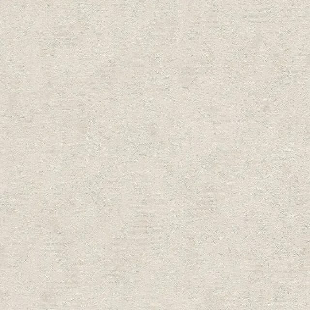 A.S. Creation Vliestapete Uni Putzoptik 10,05 m x 0,53 m Creme-Weiß FSC®