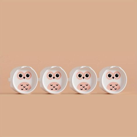 Steckdosenabdeckungen – Für Europäische Steckdosen Des Typs F – Hergestellt Aus Bpa-freiem, Lebensmittelechtem Silikon – Rutschfest – 4er-pack