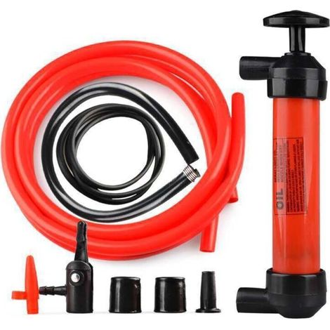 Manuelle Saugpumpe – Kraftstoffförderung (benzin, Diesel, Öl, Wasser) – 5 L/min – 22,5 X 4,5 Cm – 370 G – Komplettset ×1