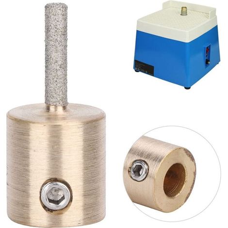 Brecherkopf – Messingkern – Für Glas, Buntglas, Keramik, Stein – Durchmesser 18 Mm – 1 Stück