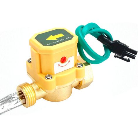 Wasserdurchflussschalter – Durchflusssensor Für Umwälzpumpe – 120 W / 150 W – G3/4"- Und G1/2"-anschlüsse – 1 Stück