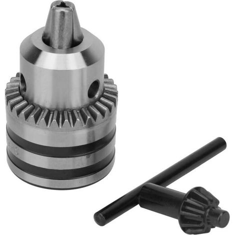Bohrfutter – B16 – 3 Bis 16 Mm – Zum Fräsen Und Bohren – Edelstahl – Inkl. Schraubenschlüssel – 1 Stück