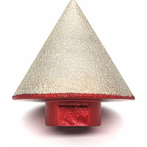 Anfasbohrer – Geschweißter Diamant – 48 Mm Kegelspitze – M14-gewinde – Für Stein, Keramik, Fliesen, Glas – Einheit