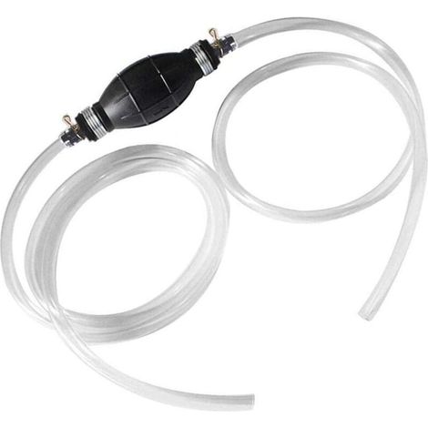 Handpumpe – Für Benzin, Diesel, Öl, Wasser – Tragbare Flüssigkeitspumpe Ohne Stromanschluss – 2 M Schlauch – Für Garten, Werkstatt Und Aquarium