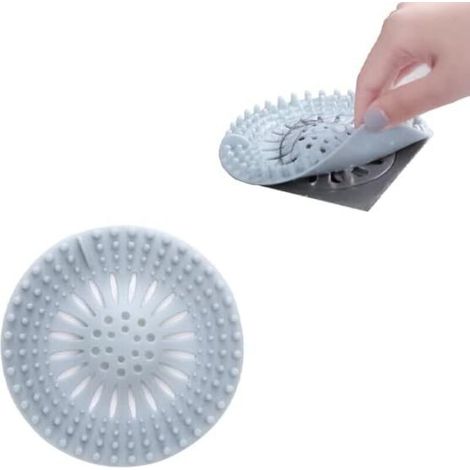 Abflusssieb – Küchen- Und Badezimmerspüle – Weiches Silikon, Verstopft Nicht – 13,4 X 13,4 Cm – 2er-pack