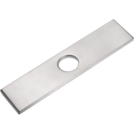 Abdeckplatte Für Armatur – Edelstahl – 25,4 Cm (10 Zoll) – Für Spülbecken Mit 1 Bis 3 Löchern – 1 Stück