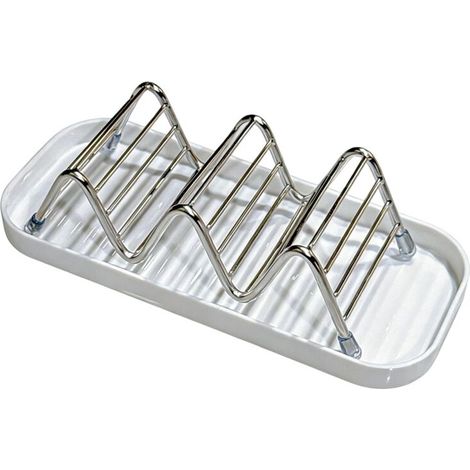 Seifenschale – Selbstentleerender Edelstahlhalter Für Dusche, Bad, Küche, Waschbecken – 1 Stück