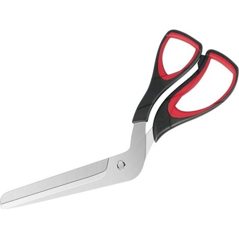 Pizzaschere – Klinge Aus Lebensmittelechtem Edelstahl – 27 Cm – Ergonomischer Softgriff – Für Die Heimische Küche – 1 Stück