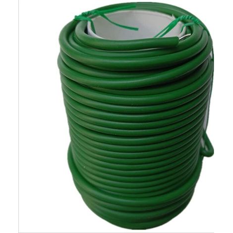 Gartenbindedraht – 3,5 Mm X 20 M – Flexibel, Kunststoffbeschichtet – Zur Pflanzenstützung Und Astbefestigung – 1 Stück