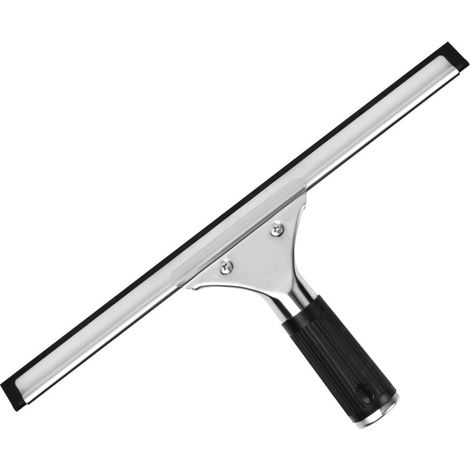 Abzieher – Edelstahl – 35 Cm – Zur Reinigung Von Glas, Spiegeln, Dusche Und Fenstern – 1 Stück