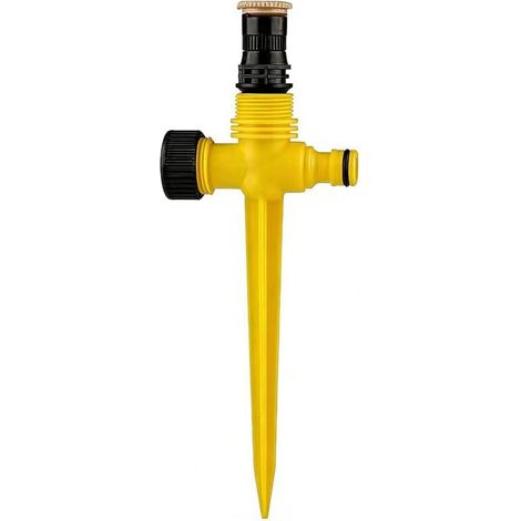 Rotierender Rasensprenger – 360 Grad – Für Rasen, Garten Und Außenbereich – Kompatibel Mit 3/4-zoll-schläuchen – Auslaufsicheres Abs – 1 Stück
