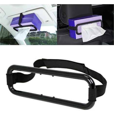 Taschentuchboxhalter – Für Die Sonnenblende Im Auto – Universell – Elastische Befestigung – Kompakt – 1 Stück