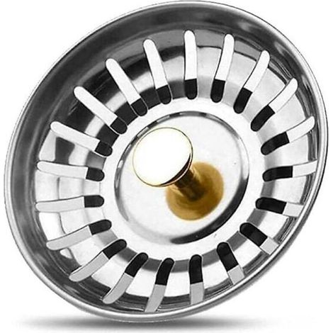Spülbeckenstöpsel – Edelstahl-sieb, 80 Mm – Für Küchenspülen – 3er-pack