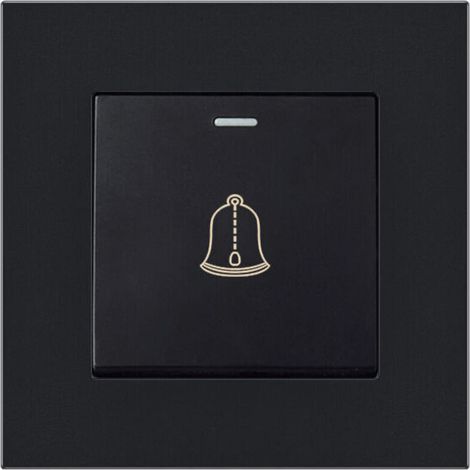 Außenklingelknopf – Wasserdicht (ip65) – Für Haus- Oder Hoteleingangstüren – 86 X 86 Mm – 1 Stück