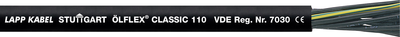 Elektrisches Kabel Lapp Classic 110 Bk 4g 1mm² 1000 M