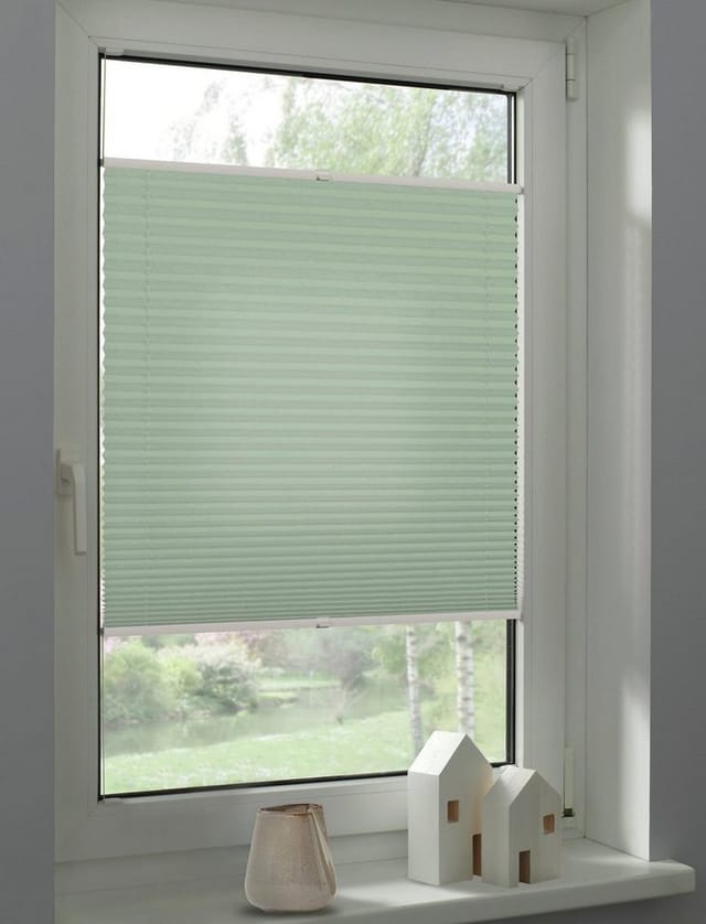 Schöner Wohnen Plissee Milla 60 cm x 130 cm Grün