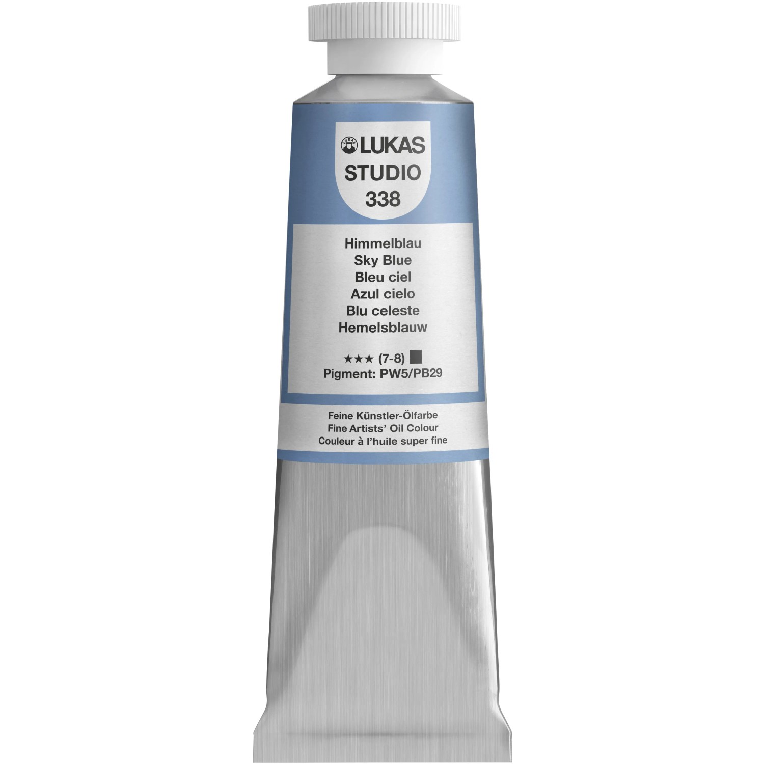 Lukas Studio Ölfarbe 37 ml Premium-Qualität Himmelblau