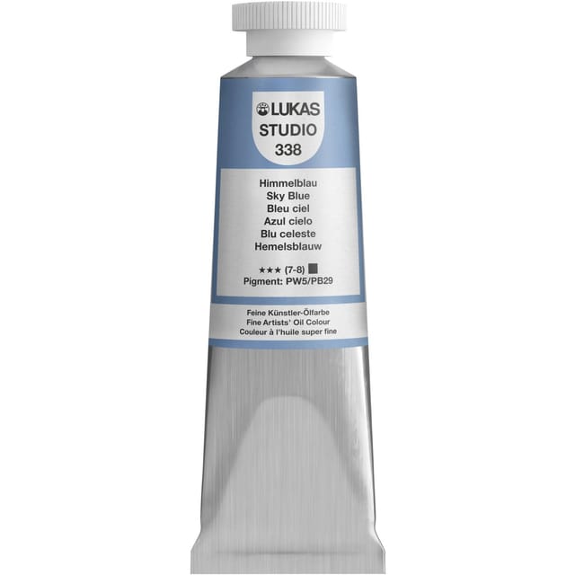Lukas Studio Ölfarbe 37 ml Premium-Qualität Himmelblau