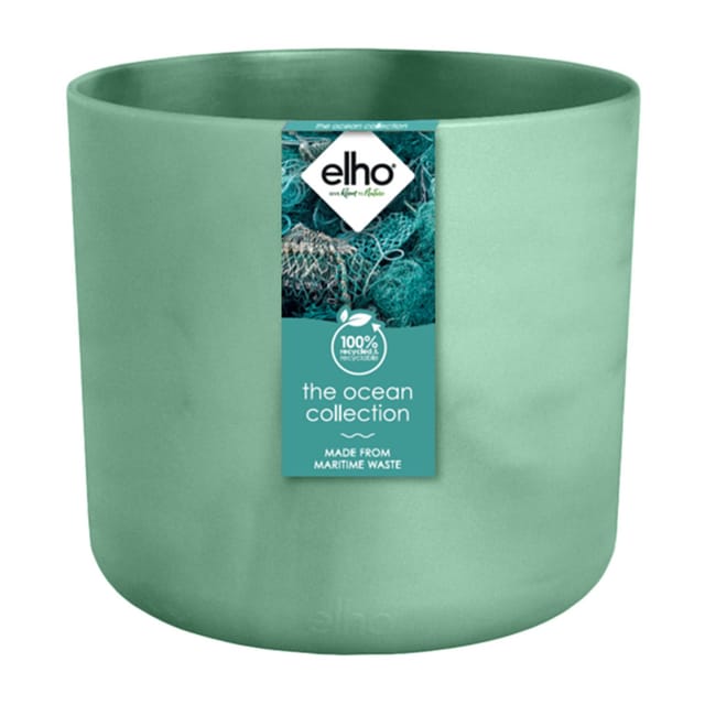 Elho Blumentopf Ocean Collection Ø 18 cm Pazifikgrün