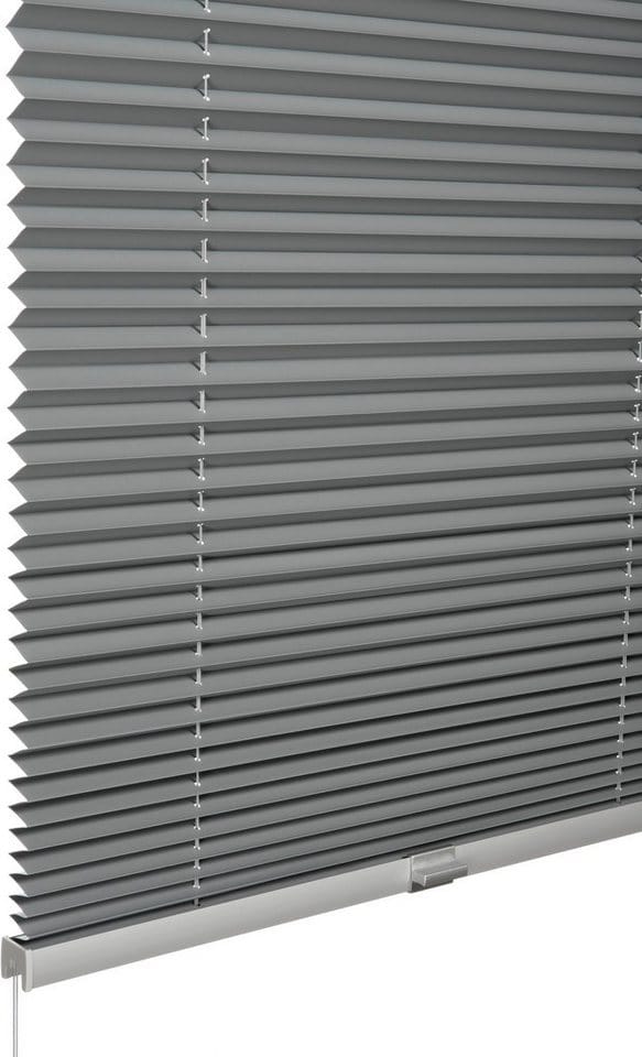 Schöner Wohnen Thermo-Plissee Ella 80 cm x 130 cm Grau
