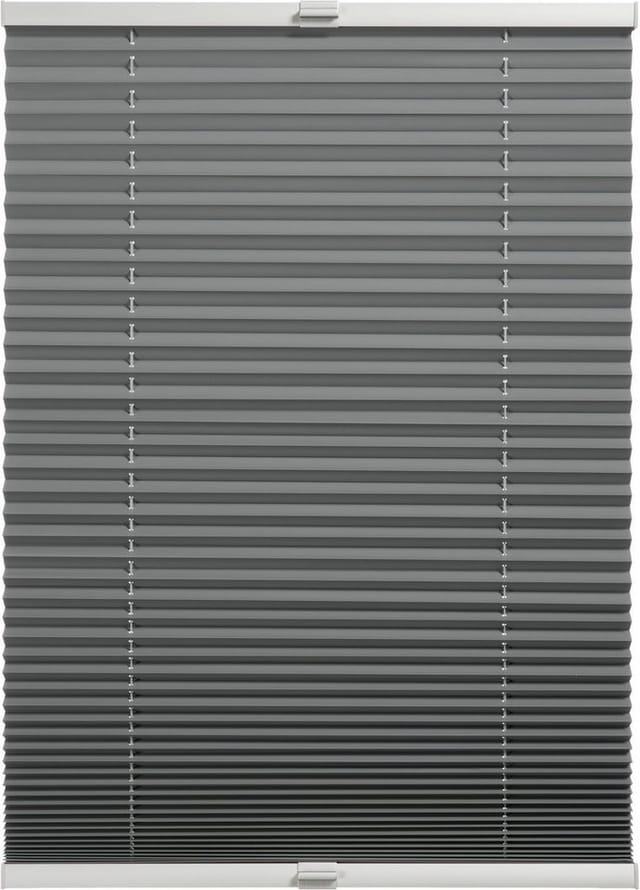 Schöner Wohnen Thermo-Plissee Ella 80 cm x 220 cm Grau