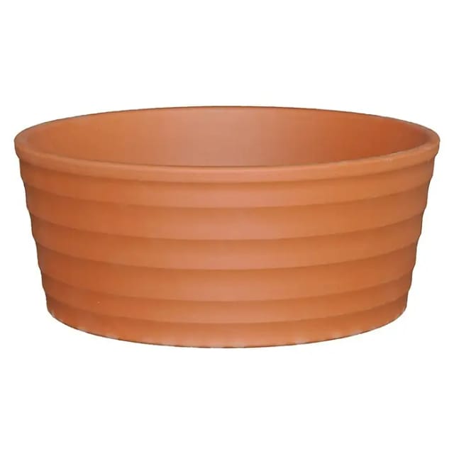 Schale Sirius Ø 18 cm x 7,4 cm Natur Terrakotta